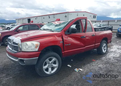 2008 Dodge Ram 1500 Slt from USA, damaged, VIN 1D7HU18228S621202